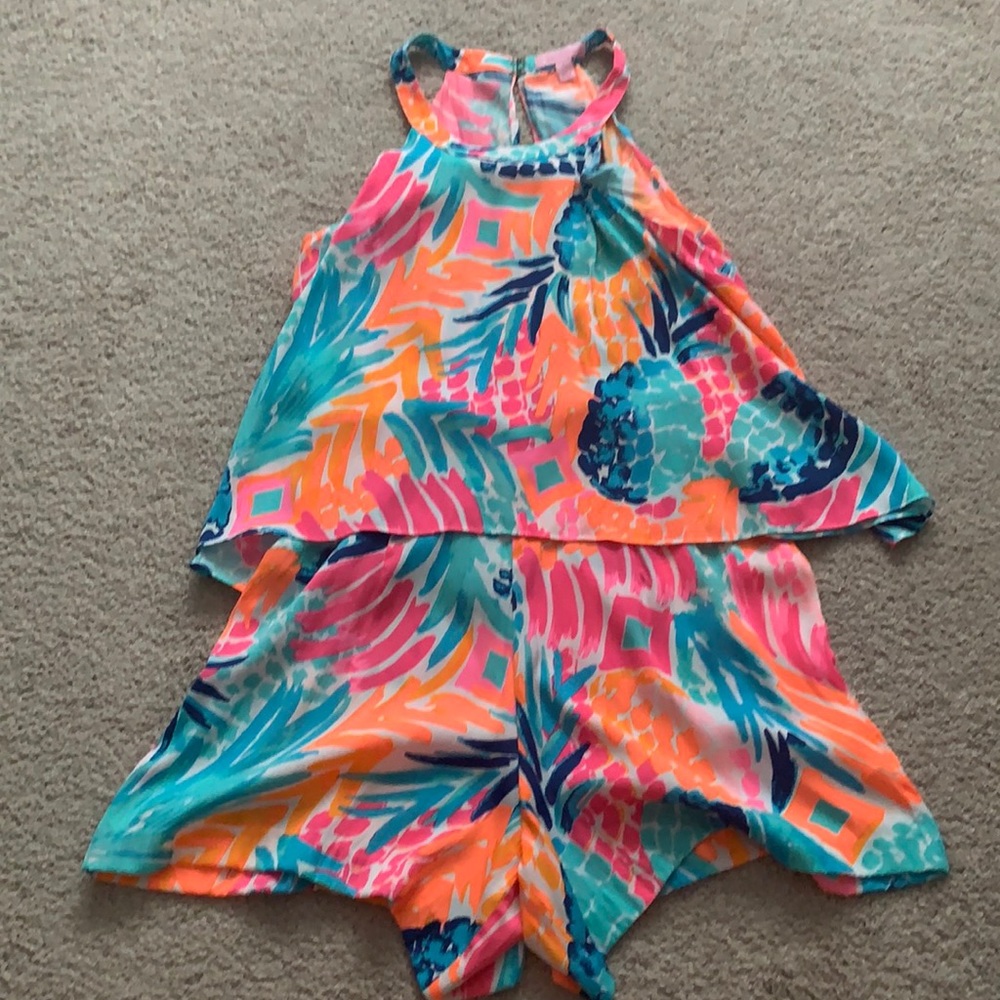 EUC Lilly Pulitzer Romper